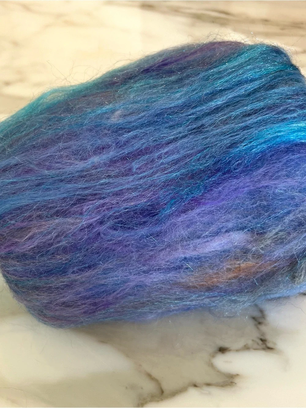 Sweet Dreams Art Batt for Spinning and Felting